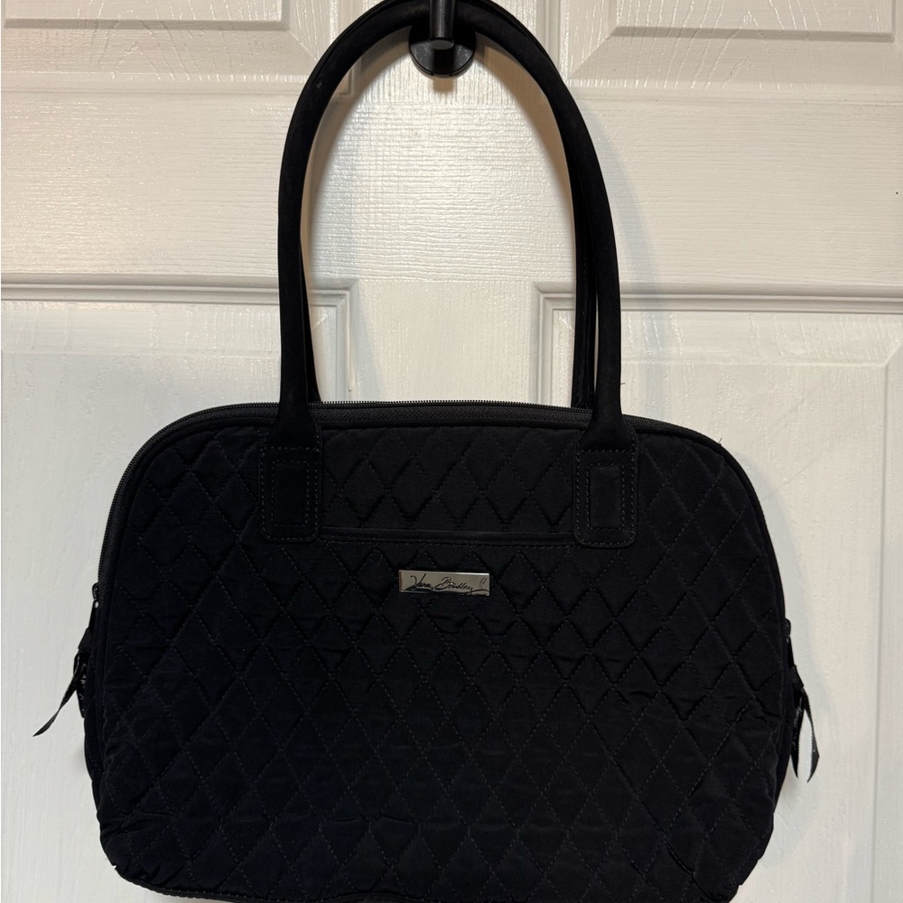Vera Bradley Black Quilted Handbag